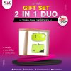 Gift Set 2in1 Duo ชุดเซต เมาส์ไร้สาย ที่ใส่นามบัตร พร้อมสกรีน