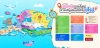 แผนที่ประเทศในยุโรปฉบับภาษาไทย แบ่งตามโซนท่องเที่ยว, สแกนดิเนเวีย, ยุโรปตะวันออก, โดย Bigfoot Funtrip