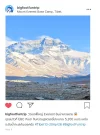วิวเขาเอเวอเรสต์จากจุดชมวิว Everest Base Camp ทิเบต ความสูง 5,200 เมตรเหนือระดับน้ำทะเล  ทริป Amazing Everest Tibet 8 วัน 7 คืน เดินทาง 13-20 เมษายน 2569