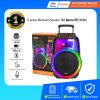 D-power Boom-55 Bluetooth Speaker TWS ลำโพงบลูทูธ/เบสกำลัง180W/เชื่อมไมค์และบลูทูธ/ต่อสองตัวได้/รับประกัน12เดือน