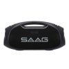 SAAG ลำโพง Bluetooth Speaker ลำโพงเชื่อมต่อไร้สาย STORM (ES244A) BLACK/ประกัน 1 ปี