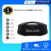 SAAG ลำโพง Bluetooth Speaker ลำโพงเชื่อมต่อไร้สาย STORM (ES244A) BLACK/ประกัน 1 ปี