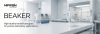 Beaker Plastic บีกเกอร์พลาสติก PP ทรงเตี้ย (Low form) มีสเกล