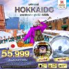 ทัวร์ญี่ปุ่น ฮอกไกโด HOKKAIDO อาซาฮิกาว่า ฟูราโน่ ซัปโปโร 5 วัน 3 คืน บินXJ เดินทาง ปีใหม่ 68 ราคา 55,999 บาท