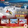 ทัวร์ญี่ปุ่น ฮอกไกโด HOKKAIDO โนโบริเบ็ทสึ ฮาโกดาเตะ 5 วัน 3 คืน บินXJ เดินทาง ธ.ค.69-มี.ค.70 ราคาเริ่ม 42,999 บาท