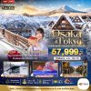 ทัวร์ญี่ปุ่น โอซาก้า OSAKA SHIRAKAWAGO HAKUBA FUJI STRAWBERRY 7 วัน 4 คืน บินTG เดินทาง ม.ค.-มี.ค.70 ราคาเริ่ม 57,999 บาท