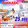 ทัวร์ญี่ปุ่น ฮอกไกโด  HOKKAIDO WINTER ดีลเด็ด หิมะปัง (FREEDAY) 5D3N บินVZ เดินทางเดือน ธันวาคม 68 - มีนาคม 69 ราคาเริ่มต้น 25,999 บาท