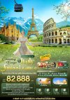 ทัวร์ยุโรป อิตาลี สวิส ฝรั่งเศสโรม ปิซ่า มิลาน โคโม่ ซุก ลูเซิร์น อินเตอร์ลาเคน ปารีส 9 วัน 6 คืน บินEK เดินทาง เม.ย.-พ.ค. 69 ราคาเริ่ม  82,888  บาท
