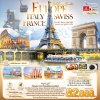 ทัวร์ยุโรป  Golden Route Europe ITALY SWISS FRANCE 9 วัน 6 คืน บินEK เดินทาง ก.พ. - เม.ย. 68 ราคาเริ่ม 82,888 บาท