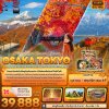 ทัวร์ญี่ปุ่น OSAKA TOKYO  KYOTO SHIRAKAWAGO TOYAMA HAKUBA FUJI 6 วัน 4 คืน บินXJ เดินทาง ต.ค.-พ.ย. 69 ราคาเริ่ม 39,888 บาท