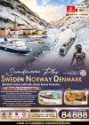 ทัวร์สแกนดิเนเวีย  Scandinavia Plus SWEDEN NORWAY DENMARK9 วัน 6 คืน บินEK พ.ย.-ธ.ค. 68 ปีใหม่ 69 ราคาเริ่ม 84,888 บาท