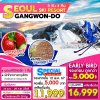 ทัวร์เกาหลี SEOUL GANGWONDO SKI RESORT 5วัน3คืน เดินทาง ธ.ค.67-ก.พ.68  ราคาเริ่ม 16,999  บาท