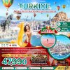 ทัวร์ตุรกี  NEW YEAR 2026 อิสตันบูล อังการา คัปปาโดเกีย ปามุคคาเล่ ซานัคคาเล BELLY DANCE 8 วัน 6 คืน บินTK เดินทางปีใหม่ 69 ราคาเริ่ม 47,990 บาท