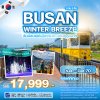 ทัวร์เกาหลี BUSAN WINTER BREEZE5วัน3คืน บินBX เดินทาง ธ.ค.69-มี.ค.70  ราคาเริ่ม 17,999 บาท