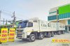 สิบสองล้อคอก Volvo FM 440 แรง ปี 2556 + หางคอก สามเพลา ปี 64
