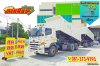 สด ลด VAT สิบล้อดั้มพ์พ่วงแม่ลูก HINO VICTOR 500 344 แรงม้า ปี 65 + หางดั้มพ์ สามเพลา อู่สามมิตร ปี 65