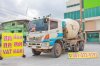 สิบล้อโม่ปูน HINO FM1A 330 แรง ปี 2555