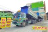 สิบล้อดั้มพ์ HINO 344 แรง ปี 56 + หางดั้มพ์ สามเพลา อู่สหกิจ ปี 56