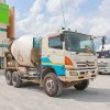 สิบล้อโม่ปูน HINO FM1A 330 แรง ปี 2555