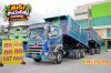 สิบล้อดั้มพ์ HINO FM1A 344 แรง ปี 2567 + หางดั้มพ์ สามเพลา อู่แม็กเทรลเลอร์ ปี 2567