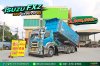 สิบล้อดั้มพ์ ISUZU FXZ 360 แรงม้า ปี 65 สวยมาก คันนี้แต่งเต็มระบบ