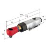 ด้ามฟรีลม 3/8" SP AIR รุ่นSP-1762 ราคาพิเศษ