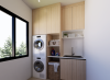 เฟอร์นิเจอร์อลูมิเนียมสำหรับ Laundry room รุ่น DALTA (เดลต้า)