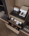 ชุดครัวอลูมิเนียม Built in พร้อมไอส์แลนด์ รุ่น 