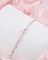 Lumina Hive - Rose Quartz & Pearl Bracelet หินแห่งความรัก เยียวยาหัวใจ ลดกังวล สมดุลชีวิต เพิ่มความแข้มแข็ง