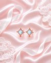 Starlit Glow - Blue Topaz Earrings