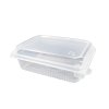 KU Pack รุ่น G131 ฝาพับ 1 ช่อง ขนาด 650 ml. (500 ชิ้น/ลัง)