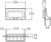 TF-9000-WT ที่วางสบู่ รุ่น STANDARD