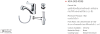 KFA-003-100B ชุดเซ็ทก๊อกเดี่ยวอ่างล้างหน้า สะดืออ่าง ท่อน้ำทิ้ง และ สายน้ำดียาว 16 นิ้ว