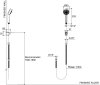 K-24004X-CP ชุดฝักบัวสายอ่อน 1 ระดับ รุ่น BEAT