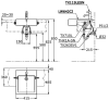 LW642CJW/F อ่างล้างหน้า แบบฝังครึ่งเคาน์เตอร์