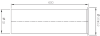 AC-3001-24 ท่อชาร์ป สแตนเลส 32 มม. ยาว 24 นิ้ว