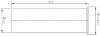 AC-3001-16 ท่อชาร์ป สแตนเลส 32 มม. ยาว 16 นิ้ว