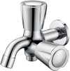 EC-04-421-50 ก๊อกล้างพื้นติดผนังพร้อมที่ต่อสายฉีดน้ำ