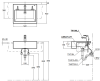 LW647CJT1W/F อ่างล้างหน้าฝังครึ่งเคาน์เตอร์
