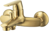 CT2345A#BGR ก๊อกผสมอ่างอาบน้ำ แบบติดผนัง รุ่น STELLA (BRUSHED GOLD)