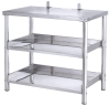 SH8071-1 ชั้นวางเตาสเตนเลส สตีล AISI 201 ขนาด 80 x 50 x 71 ซม.