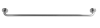 FS 060 (โครเมี่ยม) ราวแขวนผ้าสแตนเลส ชุบโครเมี่ยม ยาว 75 ซม