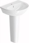 CL0953I-6DAL21B NEO MODERN WALL HUNG WASH BASIN WITH FULL PEDESTAL