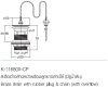 K-11680X-CP สะดืออ่างล้างหน้าพร้อมลูกยางสายโซ่
