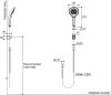 K-23178X-CP ชุดฝักบัวสายอ่อน 4 ระดับ รุ่น CLICK