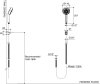 K-76765X-CP ชุดฝักบัวสายอ่อน 4 ระดับ รุ่น BEAT