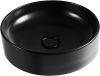 C00340(MBK) อ่างล้างหน้า แบบวางบนเคาน์เตอร์ รุ่น SENSATION ROUND สี MATTE BLACK