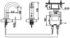 CT4916DC ก๊อกเดี่ยวอ่างล้างหน้าอัตโนมัติ (ใช้แบตเตอร์รี่)