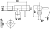 CT1701(HM) สต๊อปวาล์ว แบบทางเดียว