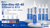 Shin-Etsu KE-45 RTV Silicone Adhesive Sealant 330g — รุ่น KE-45W / KE-45T / KE-45R / KE-45G / KE-45B